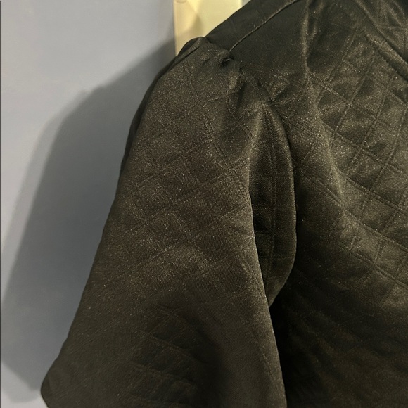 Mary Square Black Quilted Madelyn Jacket and Short set - Picture 6 of 12